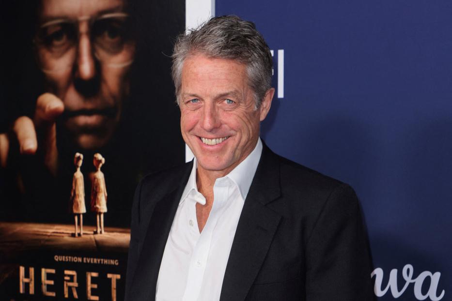 Hugh Grant bei der Premiere von „Heretic“.