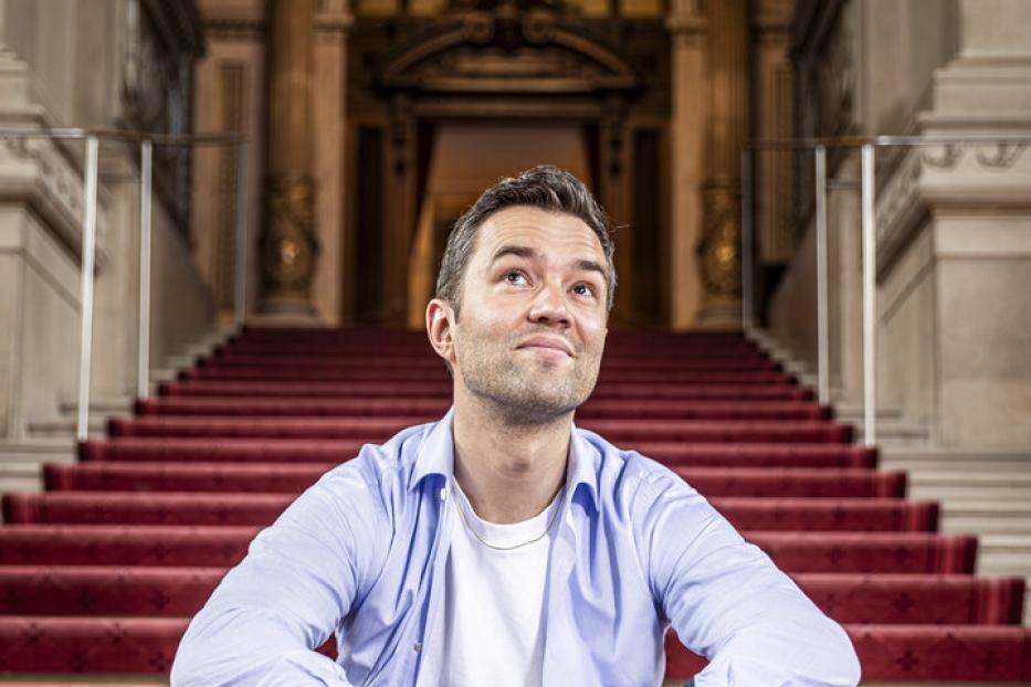 Burgtheater-Star Nils Strunk.
