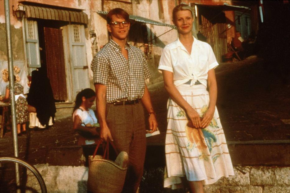 Matt Damon und Gwyneth Paltrow in einer Szene aus dem Film „Der talentierte Mr. Ripley“.
