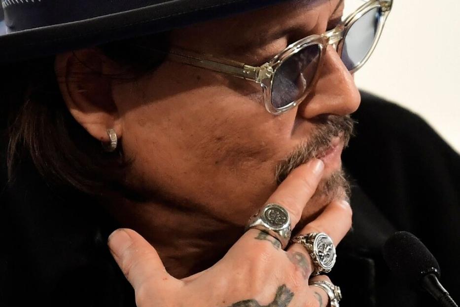 Johnny Depp bei einem Filmfestival in Spanien.