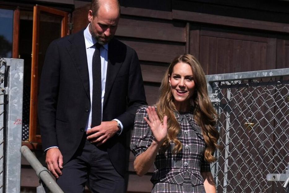 Prinzessin Kate und Prinz William beim Besuch der Foundation of the Women's Institute nahe London.