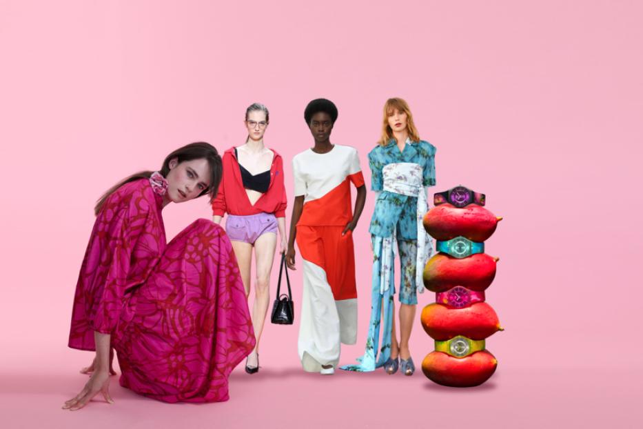 Bunte Osteroutfits