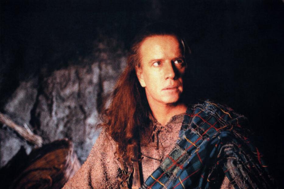 Christopher Lambert als "Highlander"