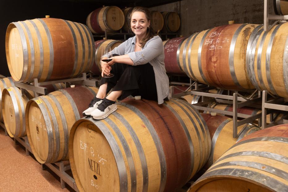 Winzerin Christina Netzi