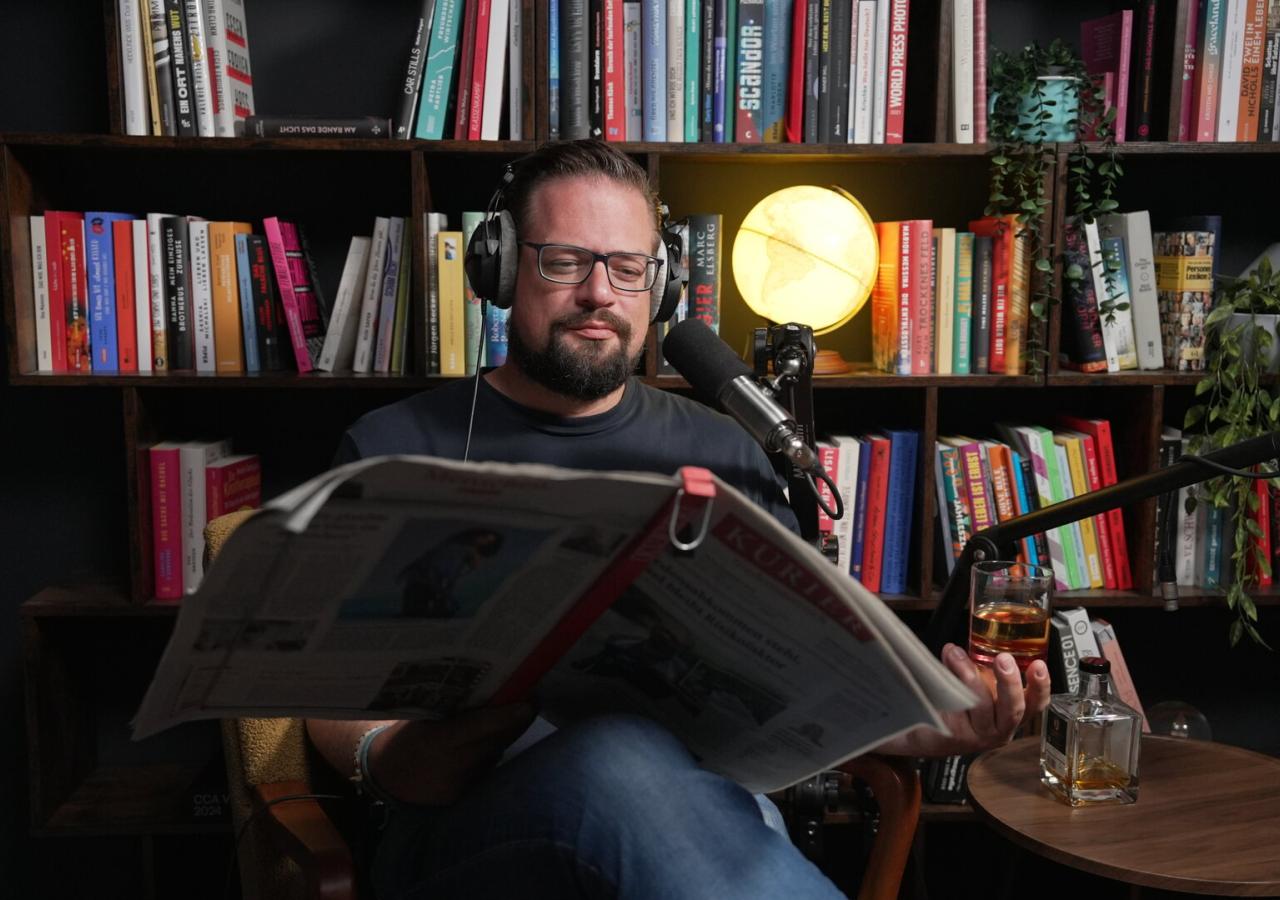 Christoph Schwarz ist die Stimme von kurier.at – Wie fühlt sich das an?