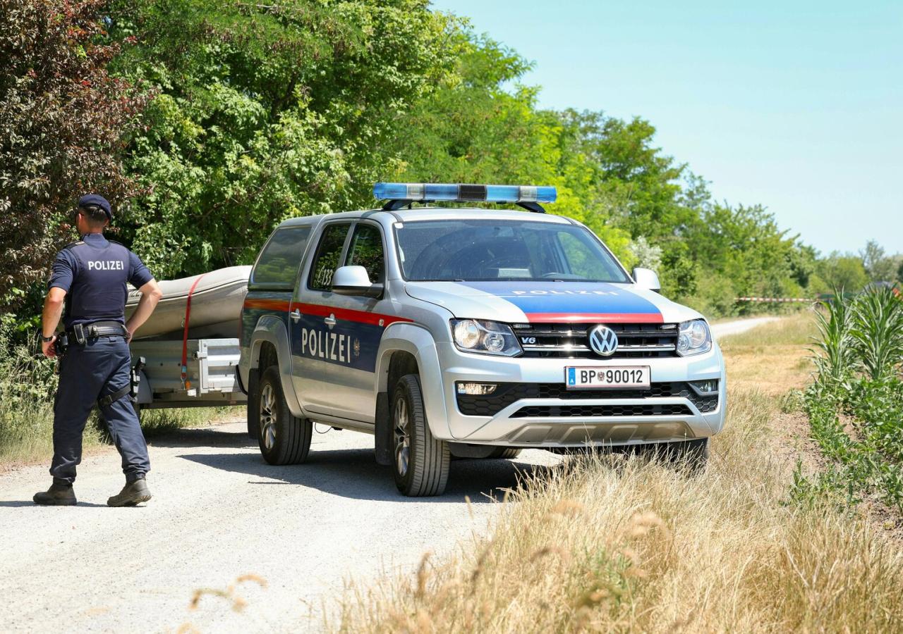 Drei Männer im Marchfeldkanal ertrunken: Drogen im Spiel