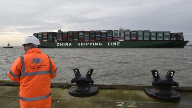 "CSCL Globe": Das größte Schiff der Welt