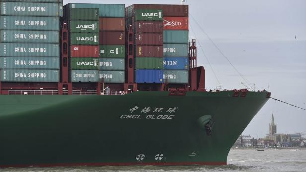 "CSCL Globe": Das größte Schiff der Welt