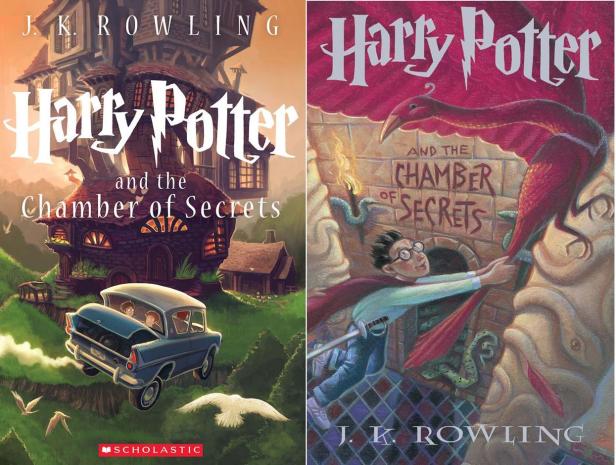 Die Buchcover von J.K. Rowlings „Harry Potter und die Kammer des Schreckens“.