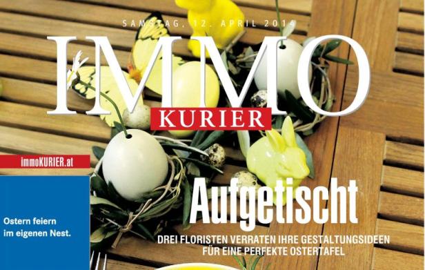 Diesen Samstag in der IMMO-Ausgabe