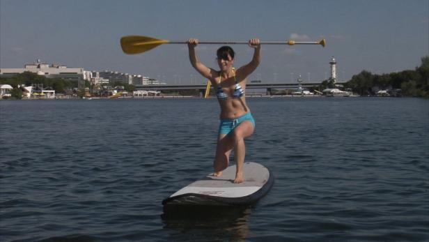 Bodytransforming auf dem SUP