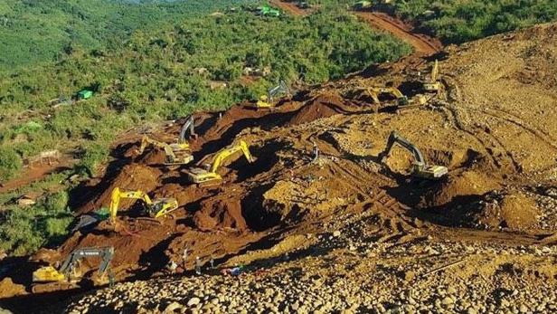 Myanmar: Erdrutsch bei Jade-Mine - über hundert Tote