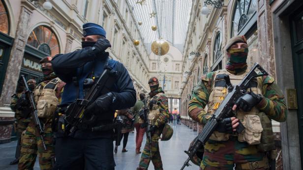 Anti-Terror-Einsätze in Brüssel