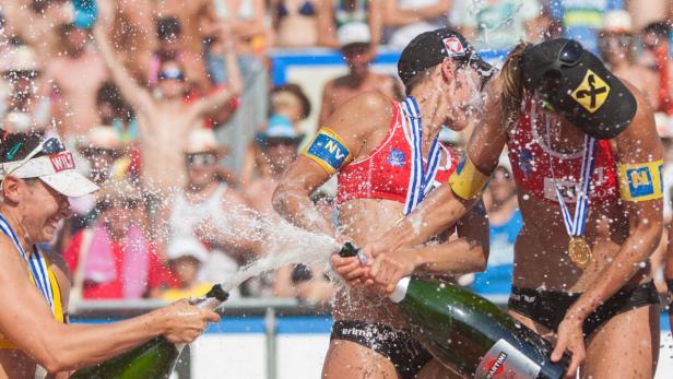 BEACH-VOLLEYBALL EM 2013 / SIEGEREHRUNG