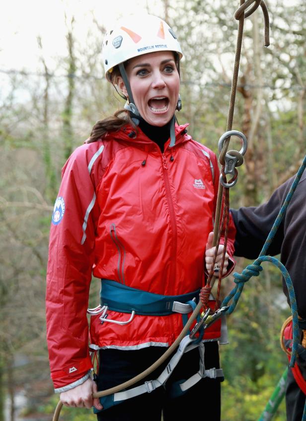 Kate & William haben ihre Hetz beim Klettern