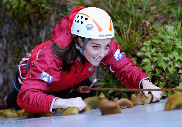 Kate & William haben ihre Hetz beim Klettern