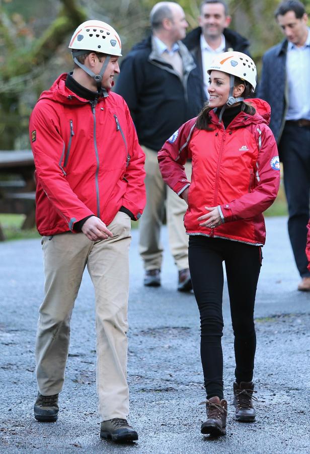 Kate & William haben ihre Hetz beim Klettern