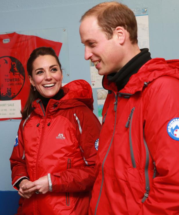 Kate & William haben ihre Hetz beim Klettern