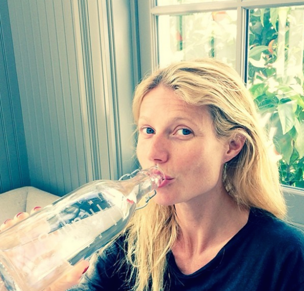 Im Trend: Paltrow feiert 44er "oben ohne"