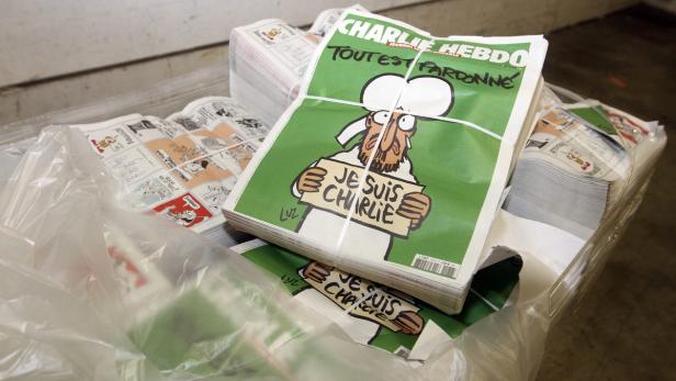 FRANCE PARIS TERROR ATTACKS CHARLIE HEBDO Satirezeitung "Charlie Hebdo" stellt sich nach Attentat neu auf
