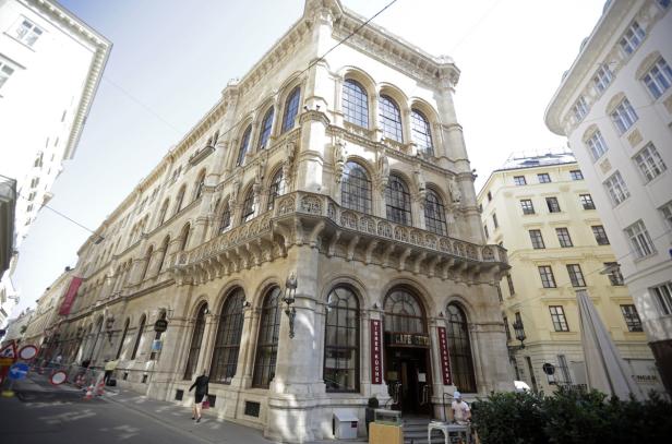 Das Café Central in Wien befindet sich in einem historischen Gebäude.