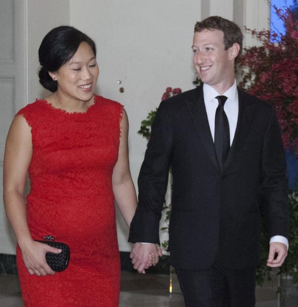 USA CHINA DIPLOMACY STATE DINNER Karenz: Mark Zuckerberg geht jetzt auf Babyurlaub