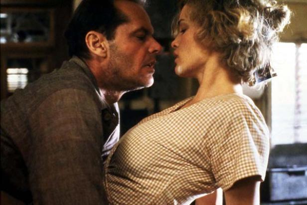 Jack Nicholson und Michelle Pfeiffer in einer Szene aus dem Film „Wolf“.