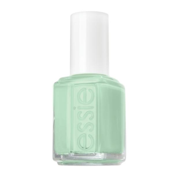 Eine Flasche Essie Nagellack in einem hellen Mintgrün.