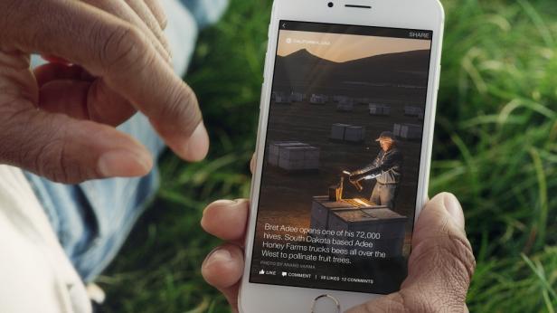 Facebook - Instant Article 2 Facebook greift Medien unter die Arme