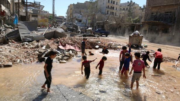 Aleppo: Selbstmordversuche unter verängstigten Kindern