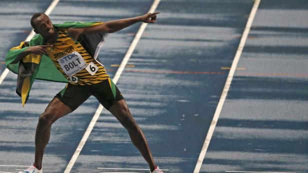 Superstar Bolt holt Gold über 100 m