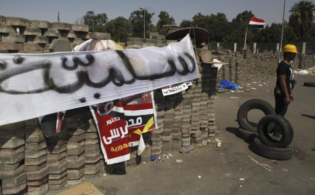 Protestcamps der Muslimbrüder in Kairo