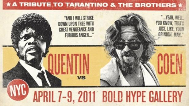 Tarantino vs. Coens: Gemalte Kultfilme