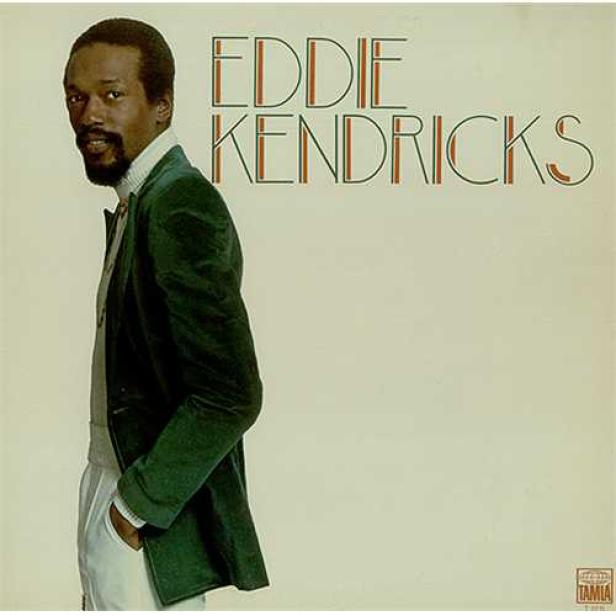 Das Cover eines Albums von Eddie Kendricks zeigt den Sänger in einem grünen Samtjackett.