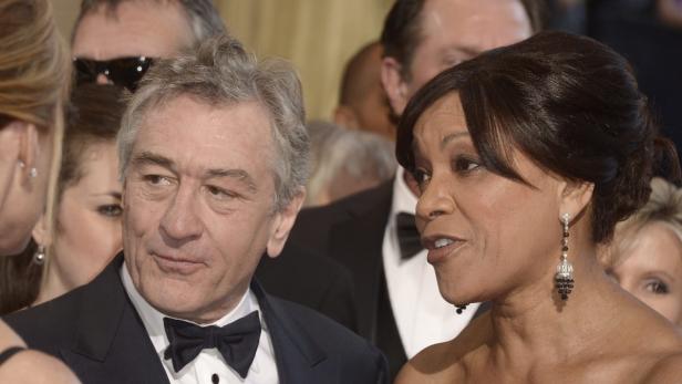 Robert De Niro und Grace Hightower bei einer Veranstaltung.
