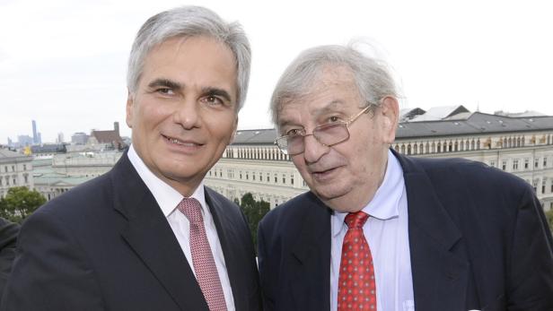 Ari Rath und der SP-Chef