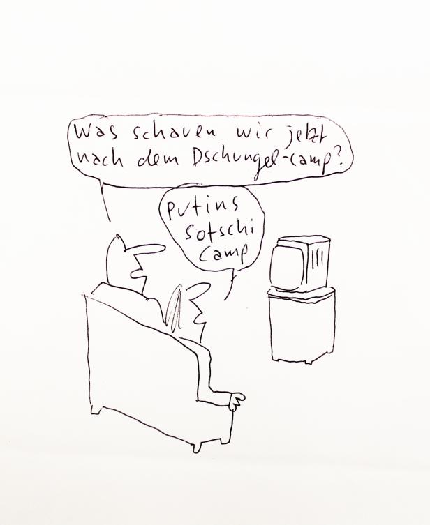 Fernsehen und Karikatur