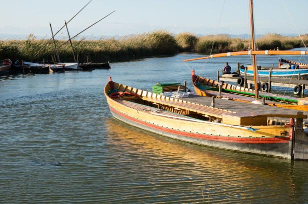 boats in Albufera, Valencia, Spain…