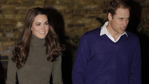 Kate Middleton und Prinz William bei einer Veranstaltung.