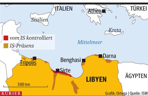 IS-Kolonie in Libyen wird zu massivem Problem