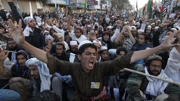 Proteste in Pakistan