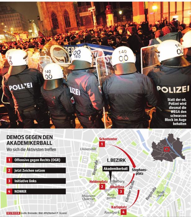 Intensive Demo-Tage in Wien