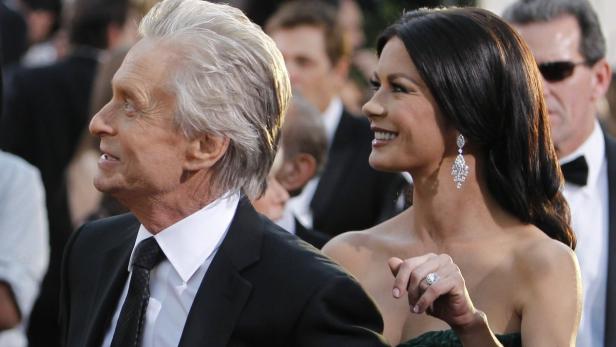 Michael Douglas und Catherine Zeta-Jones bei einer Veranstaltung.