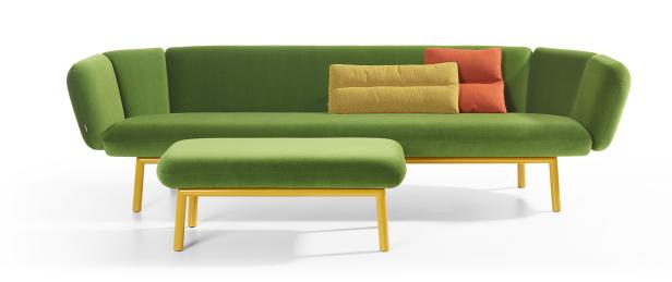 Möbel-Trends aus Mailand: Runde Formen & knallige Farben