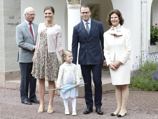King Carl Gustaf, Crown Princess Victoria, Princes
