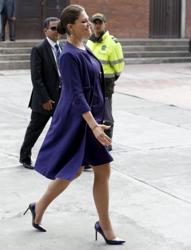 Sweden's Crown Princess Victoria arrives to attend