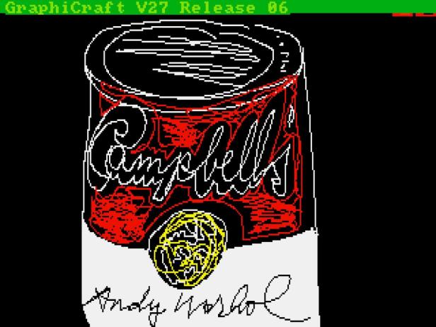Warhols Amiga samt Kunstwerken entdeckt