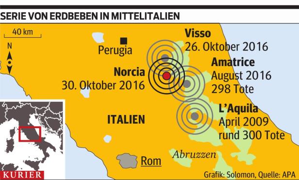 Italien: Massenflucht aus Erdbebengebiet
