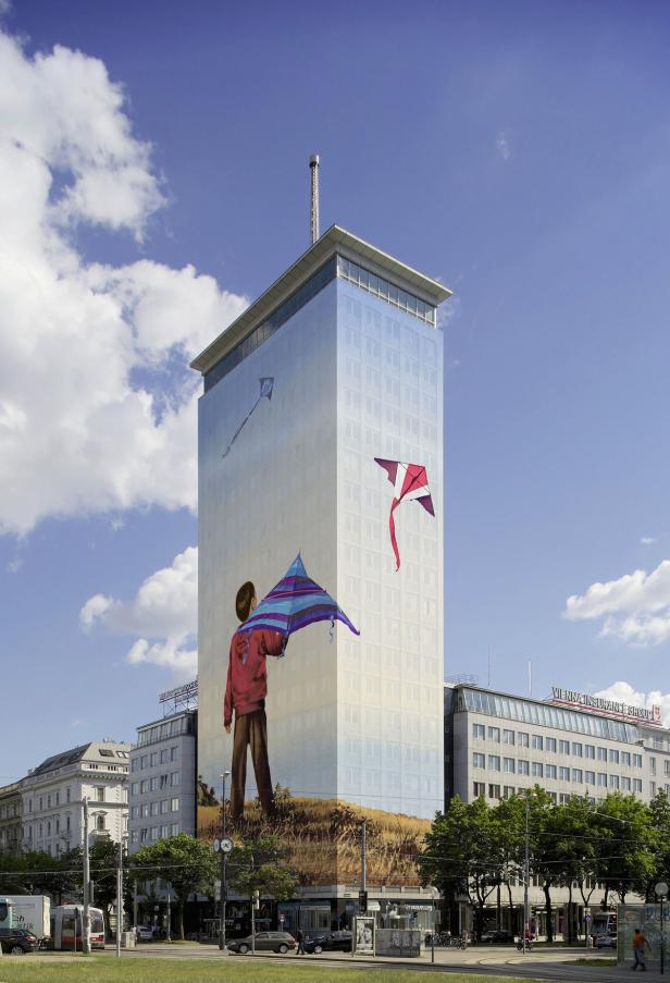 Das offene Meer am Hochhaus-Turm