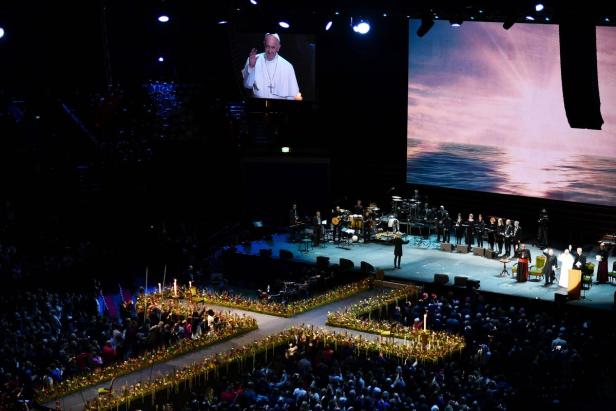 Historisches Gebet: Papst zum Reformationsjubiläum in Schweden
